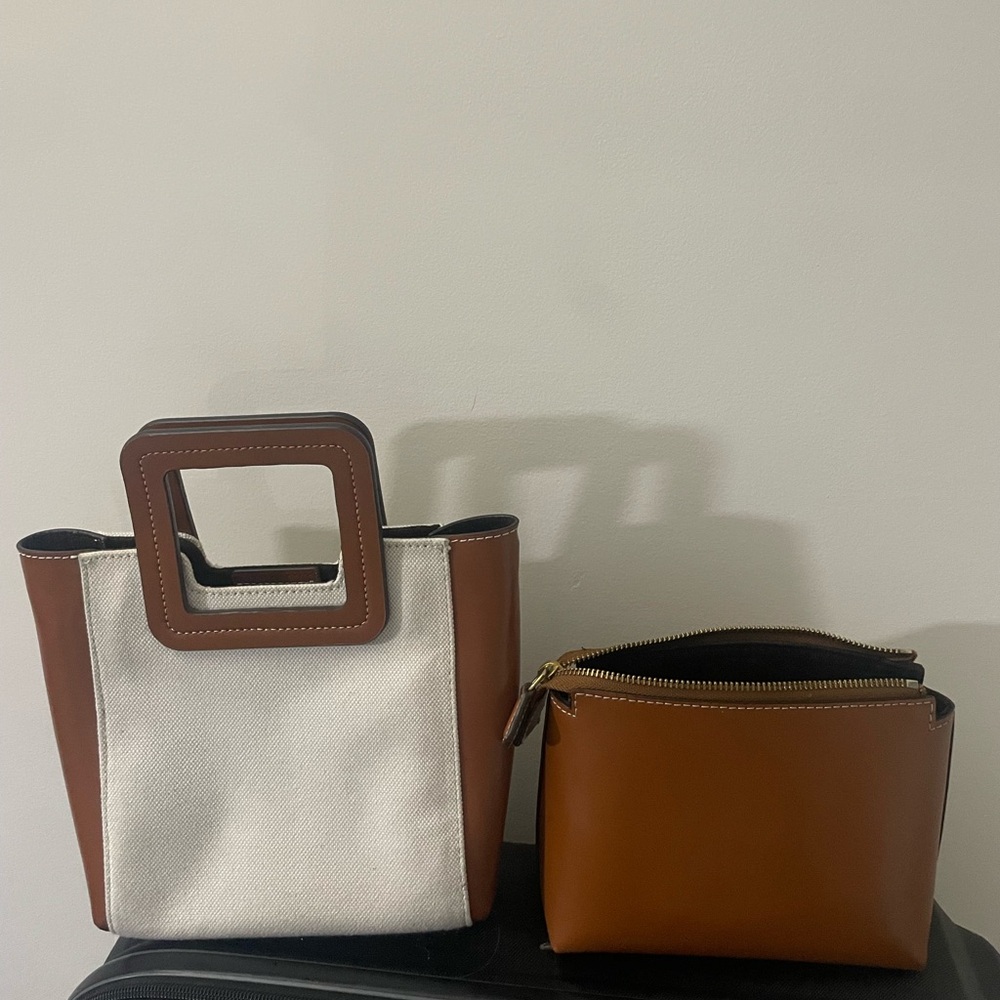 Staud bucket bag without straps